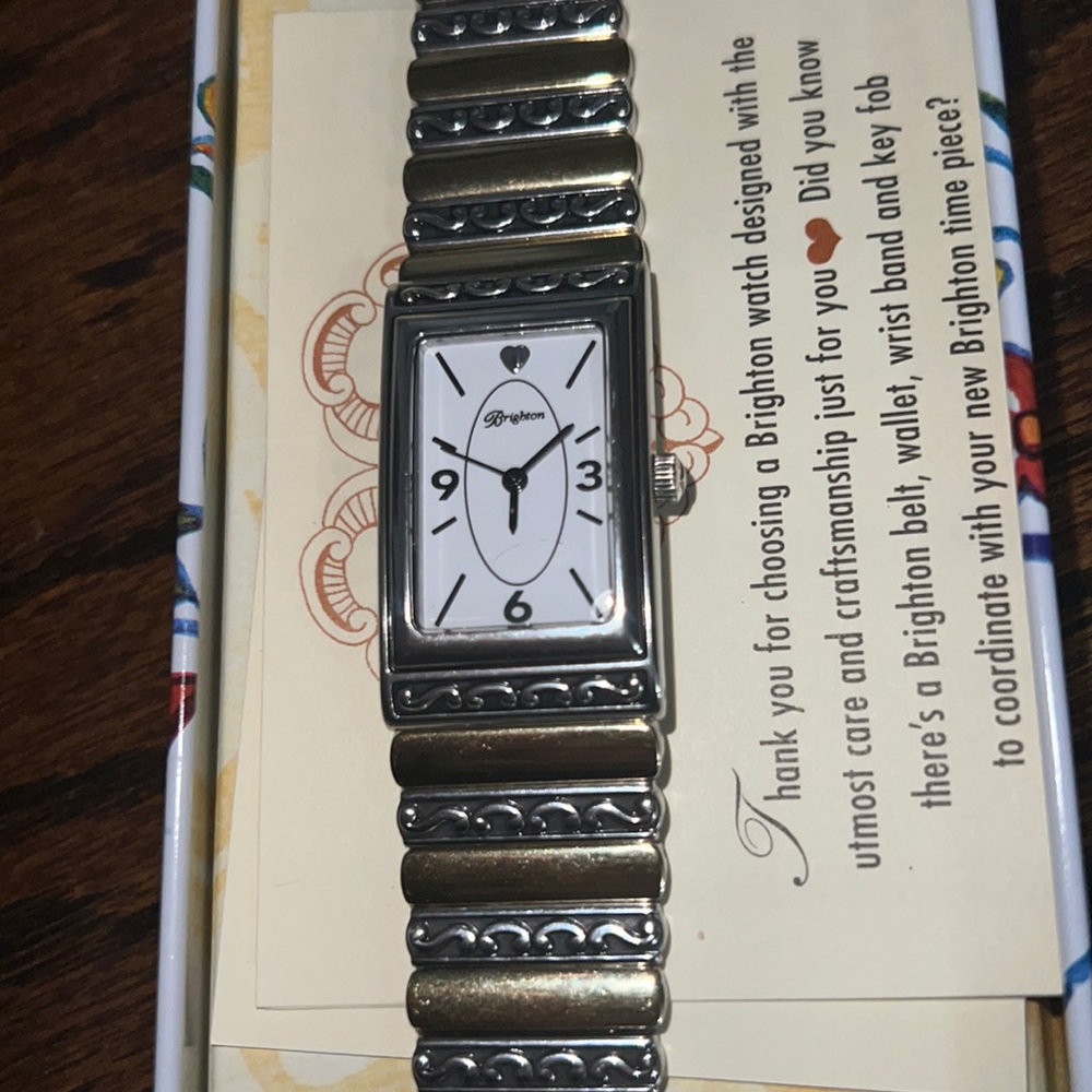 Brighton two-tone watch